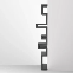 Libreria a parete grigia Todo di Giulia Contaldo*Arkof Best