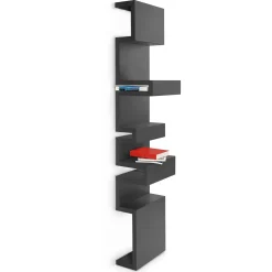 Libreria a parete grigia Todo di Giulia Contaldo*Arkof Best