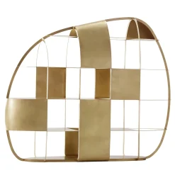 Libreria Airframe in ottone spazzolato di PIO&TITOTOSO*De Castelli Hot