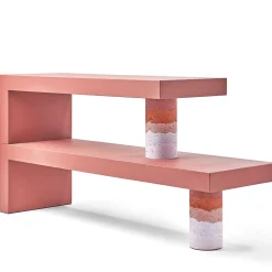 Libreria Alberoni rossa di Patricia Urquiola*Cimento Sale