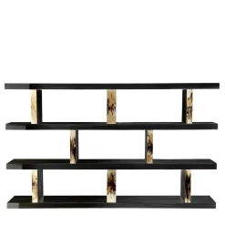 Libreria bifacciale in legno di ebano Giano*Arcahorn Hot