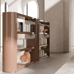 Libreria con struttura laccata*CPRN Homood Discount