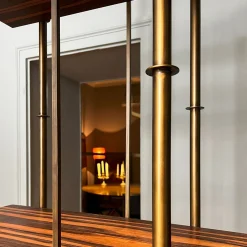 Libreria Kowloon in metallo ed ebano*Revolution Archstudio Sale