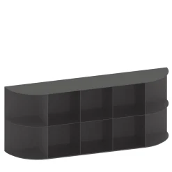 Libreria per esterni in alluminio nero Coimbra 03*Marco Ripa Sale