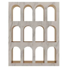 Libreria Portici in Marmo Bianco Carrara di Sissy Daniele*Dimarmo Discount