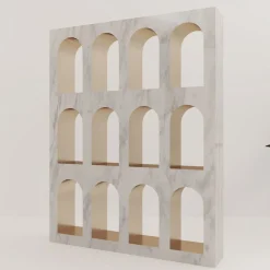 Libreria Portici in Marmo Bianco Carrara di Sissy Daniele*Dimarmo Discount