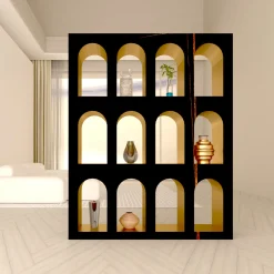 Libreria Portici in Marmo Sahara Noir di Sissy Daniele*Dimarmo Best