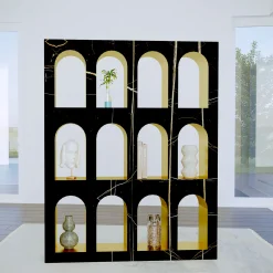 Libreria Portici in Marmo Sahara Noir di Sissy Daniele*Dimarmo Best