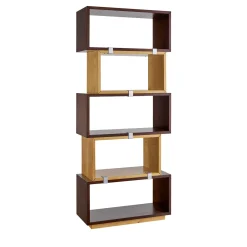 Libreria rettangolare in legno di faggio marrone*LCI_DECORA Sale