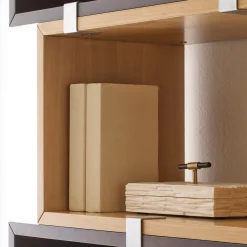 Libreria rettangolare in legno di faggio marrone*LCI_DECORA Sale