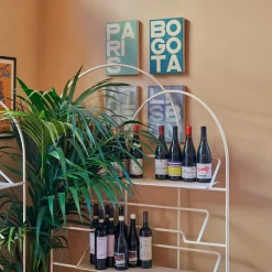 Libreria scultorea LateB in metallo bianco #1*Enrico Girotti Outlet