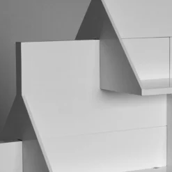 Libreria sovrapposta in bianco 1967 di Ugo La Pietra*Berdondini 1926 Outlet