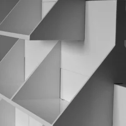 Libreria sovrapposta in bianco 1967 di Ugo La Pietra*Berdondini 1926 Outlet