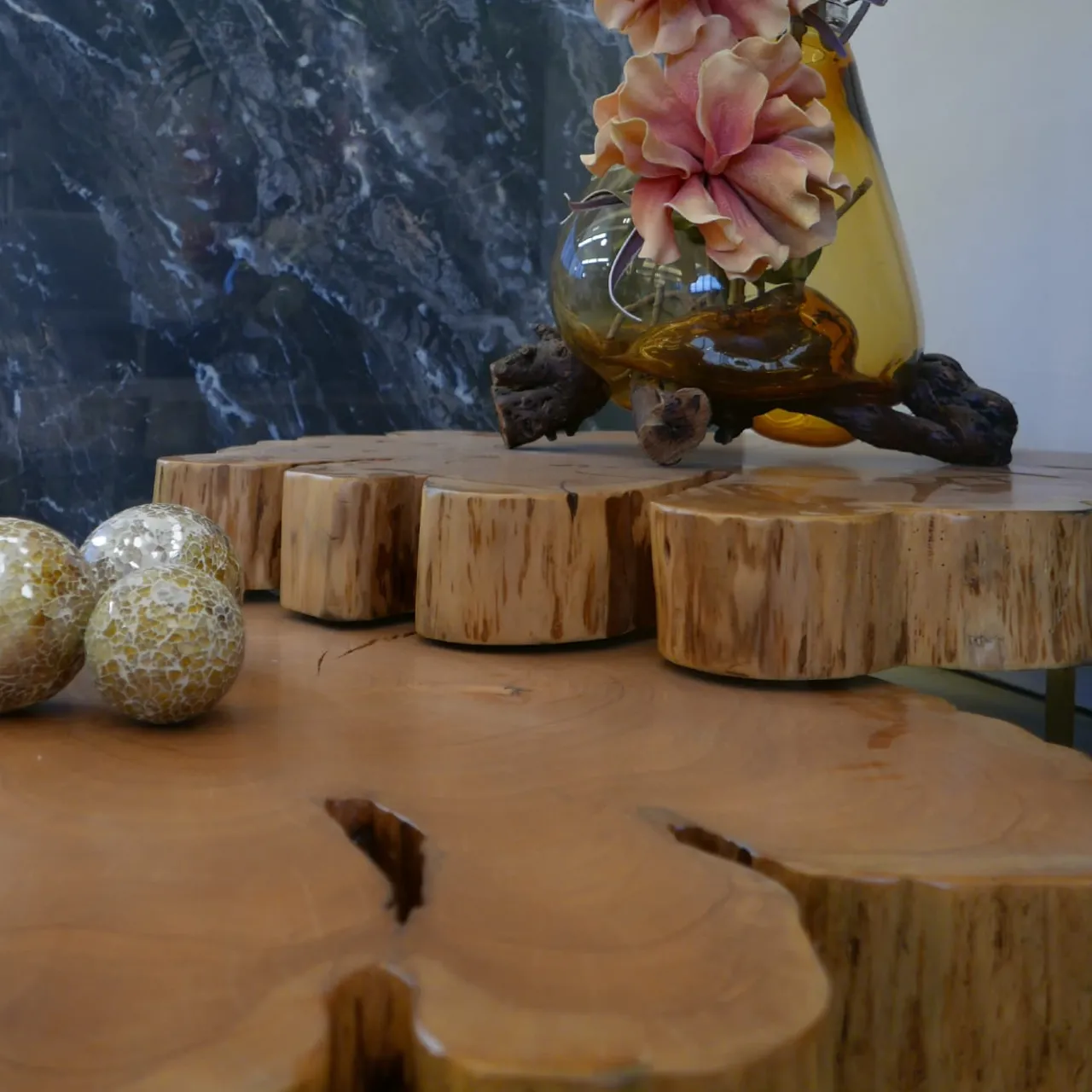 Locum I Set di 2 tavolini marrone*Omnibus Design Discount