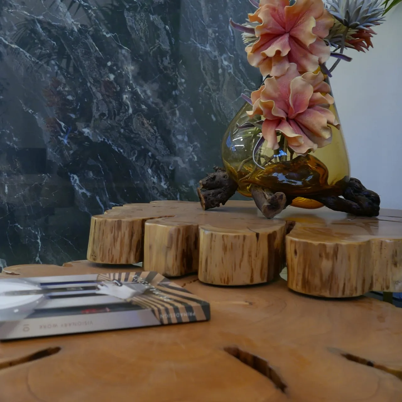 Locum I Set di 2 tavolini marrone*Omnibus Design Discount