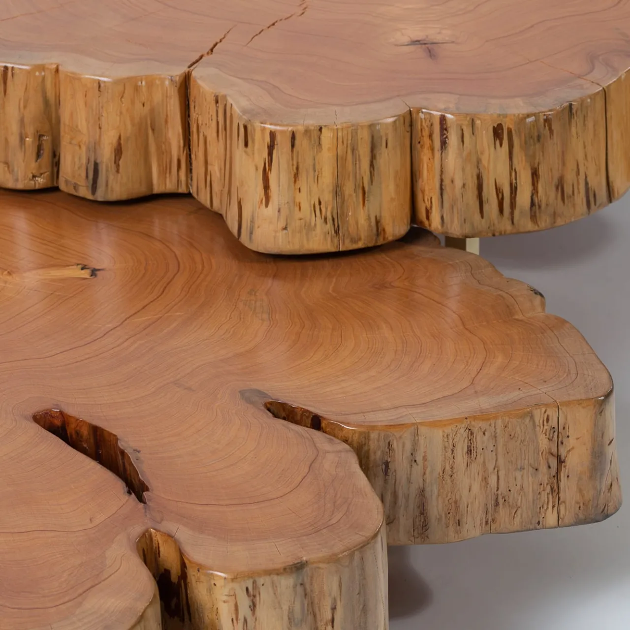 Locum I Set di 2 tavolini marrone*Omnibus Design Discount