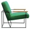 Lounge Chair Gotham in verde*Epònimo New