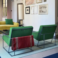 Lounge Chair Gotham in verde*Epònimo New