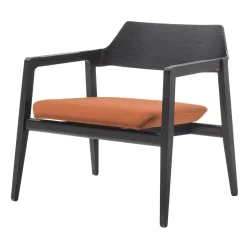 Lounge Chair Millemiglia Super nera*Durame New