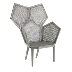 Lui 5/A Poltrona in foglia d'argento di Philippe Bestenheider*Fratelli Boffi Clearance