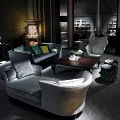 Lui 5/A Poltrona in foglia d'argento di Philippe Bestenheider*Fratelli Boffi Clearance