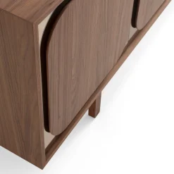 Madia Margarette a 4 ante in legno di noce Canaletto*Morica Design Sale