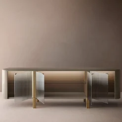 Madia Tecla in vetro e metallo di Marco Boga*Casamilano Outlet