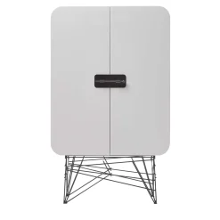 Mai Tai Armadio a 2 ante bianco-grigio*Black Tie Online