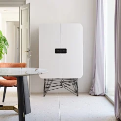 Mai Tai Armadio a 2 ante bianco-grigio*Black Tie Online