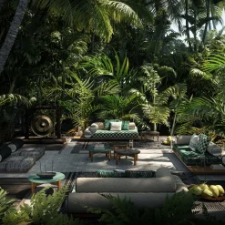 Majlis Verde Composizione 216L + 235C Divano*Jwana Hamdan Sale