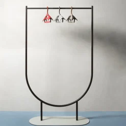 Mask Clothes Valet con base blu a benzina*Rudi New