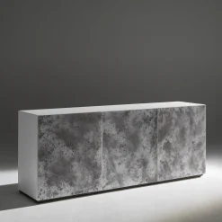 MAYA 210/80 Sideboard in finitura alluminio*Albedo Online