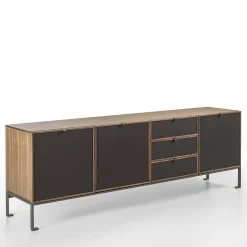 Melody 4 Credenza in Legno Marrone*Durame Online