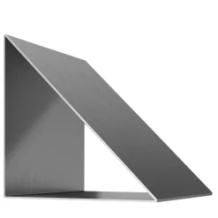 Mensola Passante Caletta in Metallo Grigio*Studio Cale