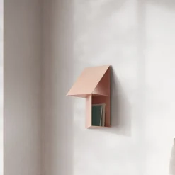 Mensola Passante Caletta in Metallo Rosa*Studio Cale New