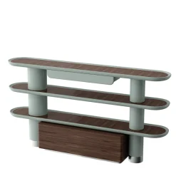 Mina Int4 Libreria a 3 ripiani azzurro pastello*Ultramobili Online