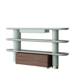 Mina Int4 Libreria a 3 ripiani azzurro pastello*Ultramobili Online