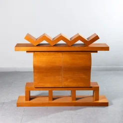 Mobile Annalou E La Fata Verde in Rovere Arancione*Paolo Pallucco New