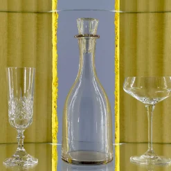 Mobile Aperto Iconic in Legno Giallo e Vetro*Cesare Ferrari Atelier Sale