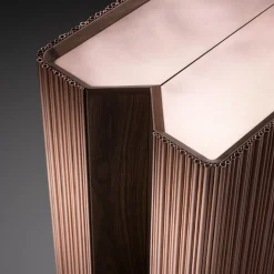 Mobile Bar Canneto Barista in Rame Spazzolato di Adriano Design*De Castelli Online