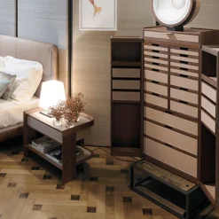 Mobile Oro con specchio*Giorgetti