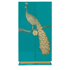 Mobiletto da cocktail in turchese assoluto*Radice Sale