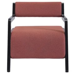 Moki Red Lounge Chair di Gianluca Villa*Livoni 1895 Outlet