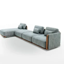 Moorea Key West Modular Blu Divano da Esterno #1*Giorgetti