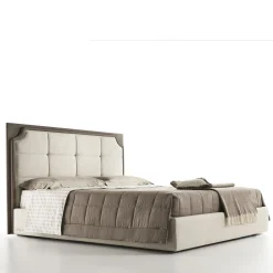 Morgan - P - Letto matrimoniale beige*Bedding Atelier Online
