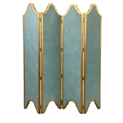 Moro Paravento Blu e Tortora*Porte Italia Sale