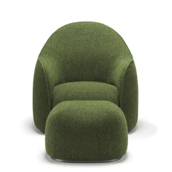 Ottomano Bouclé Verde Dolce di Stefano Giovannoni*Ghidini 1961 Best