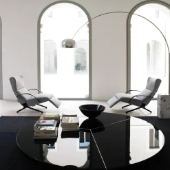 P40 Poltrona lounge grigia di Osvaldo Borsani*Tecno Spa Sale