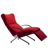 P40 Poltrona lounge rossa di Osvaldo Borsani*Tecno Spa Hot
