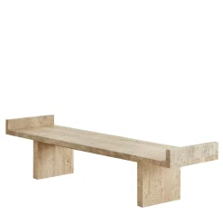 Panca Ever in Travertino Paglierino*Kreoo Hot